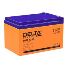 Аккумулятор Delta DTM 1212 (12V / 12Ah)