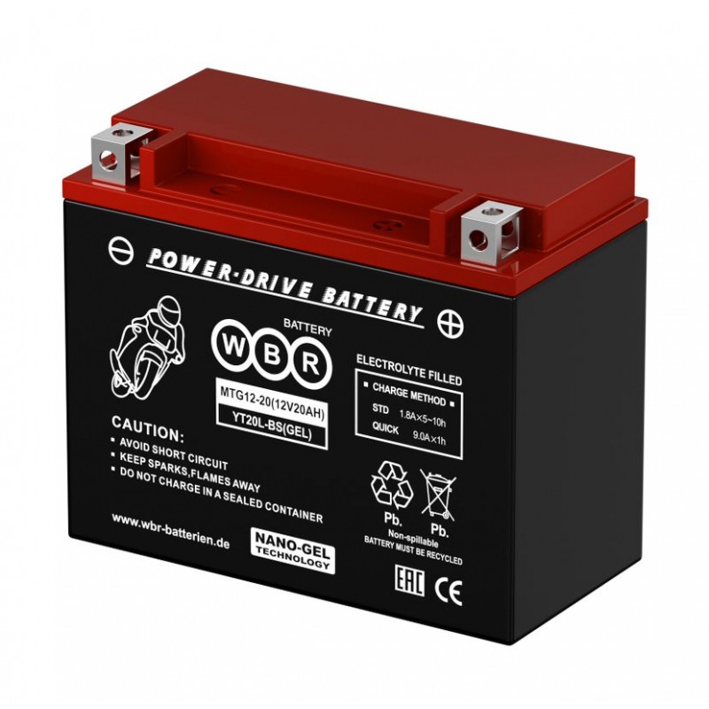 Аккумулятор WBR MTG 12-20 (12V / 20Ah)