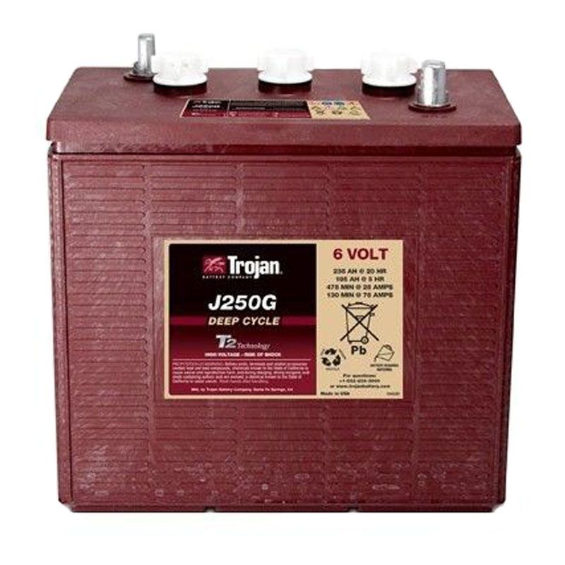 Аккумулятор тяговый Trojan J250G (6V /195Ah)