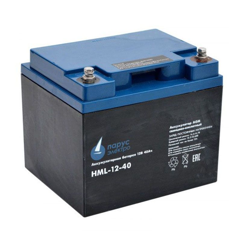 Аккумулятор Парус Электро HML-12-40 (12V / 40Ah)