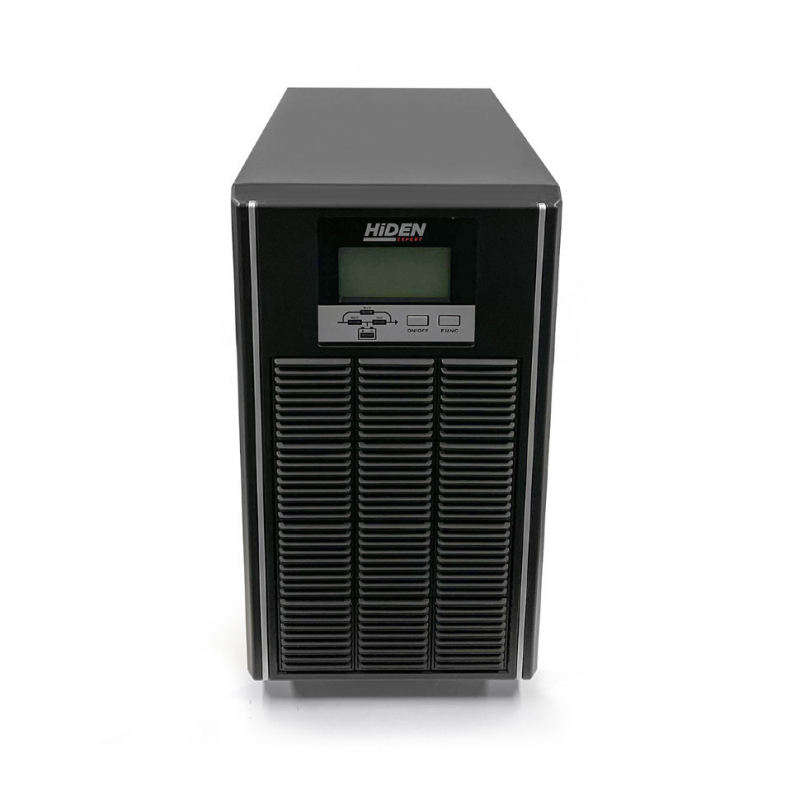 ИБП HIDEN EXPERT UDC9206H, внешние акб=±96/108/120В (16/18/20 АКБ), ЗУ 5А, 6 kVA/6 kW (PF=1)