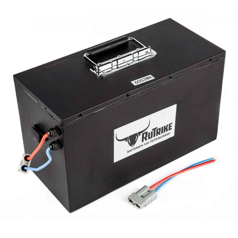 Аккумулятор тяговый RuTrike (18650 MnCoNi) 60V52A/H (60V / Ah C5) Li-Ion (MnCoNi)