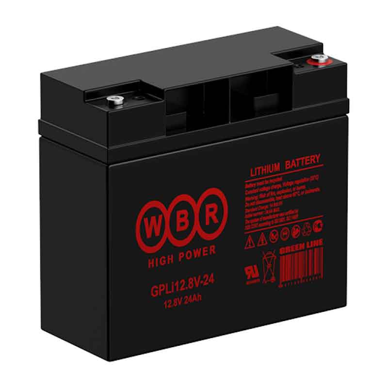 Аккумулятор тяговый WBR GPLi12.8-24 (12V / Ah C5) Li-Ion (LiFePo4)