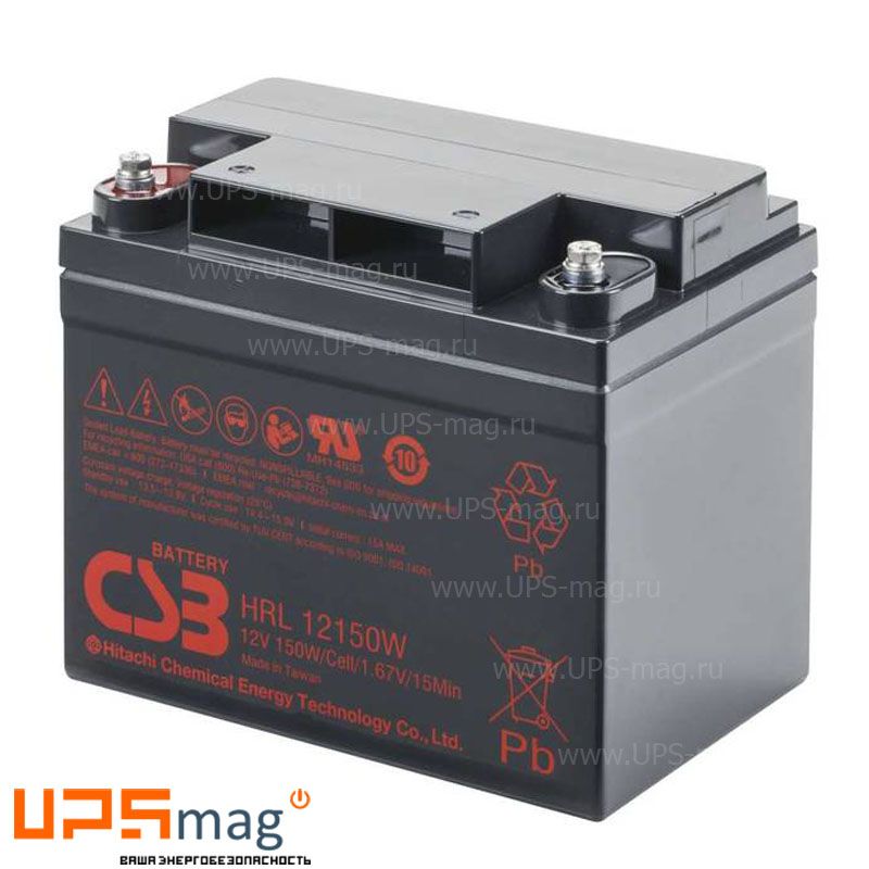 Аккумулятор WBR HR 12150W (12V / 40Ah)