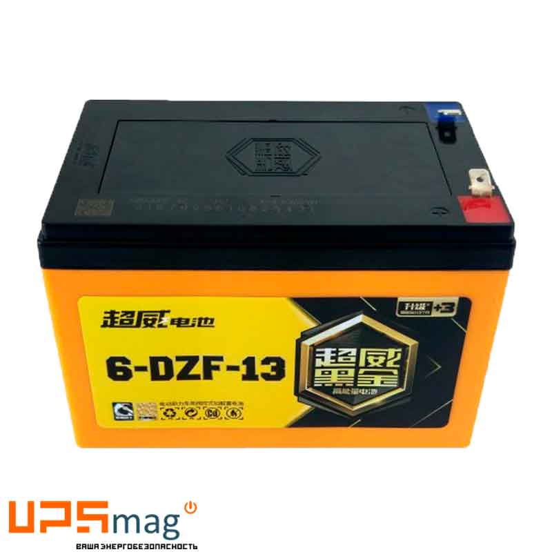 Аккумулятор тяговый Chilwee 6-DZF-13.3 BLACK GOLD (12V / 15Ah C5) GEL