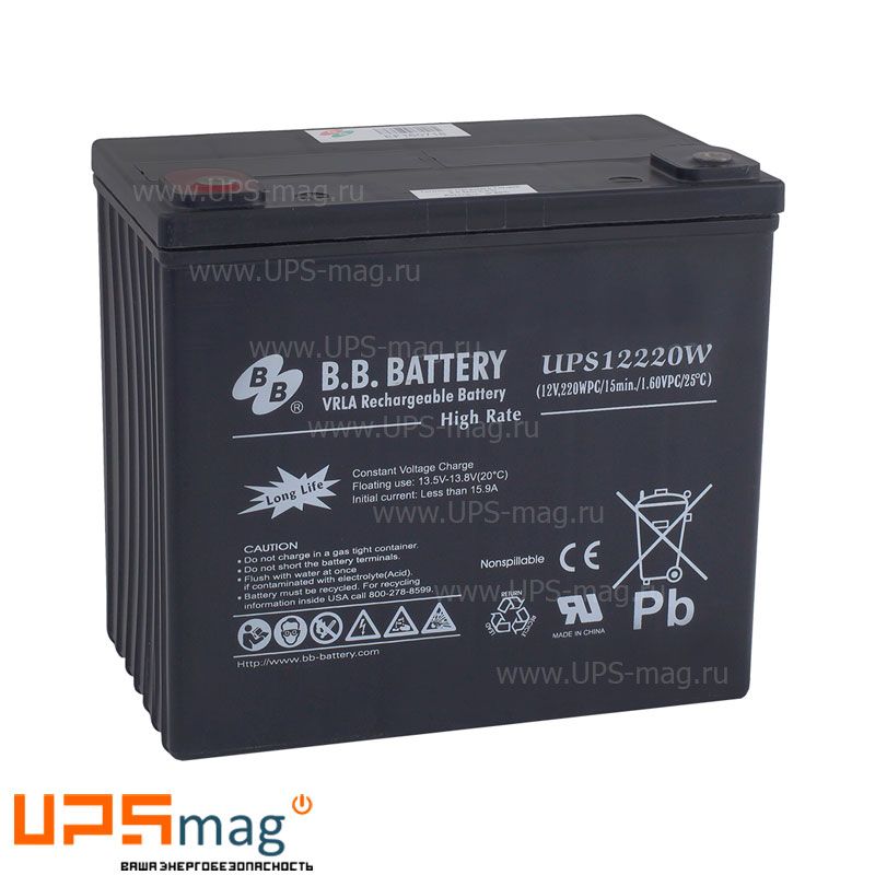 Аккумулятор BB Battery UPS 12220W (12V / 53Ah)