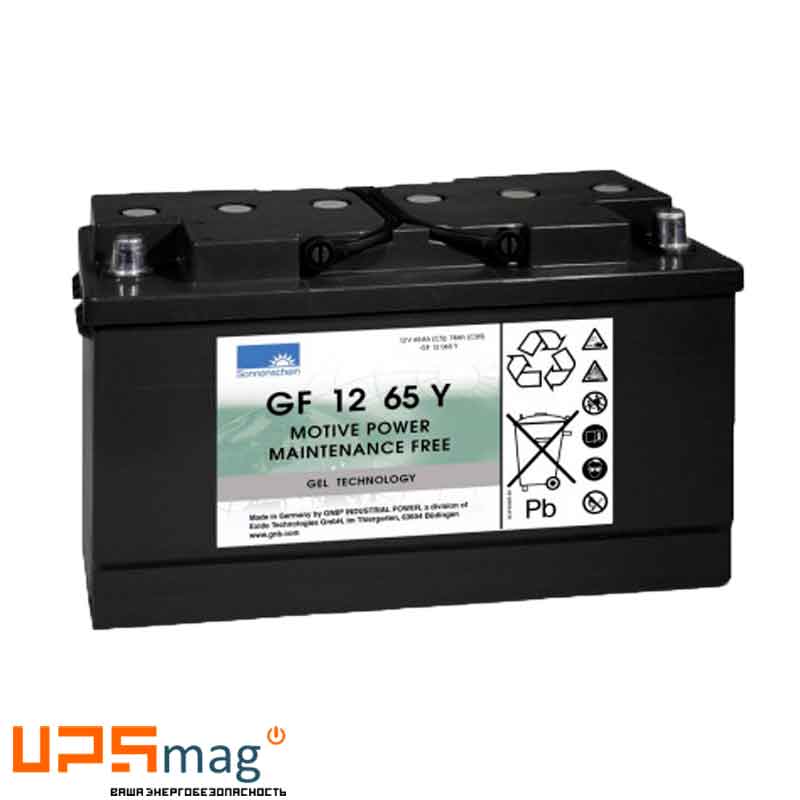 Аккумулятор тяговый Sonnenschein GF 12 065 Y (12V / 65Ah C5) GEL