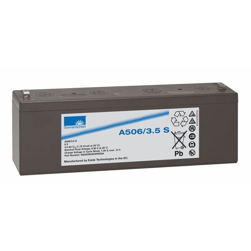 Аккумулятор Sonnenschein A506/3.5 S (6V / 3.5Ah)
