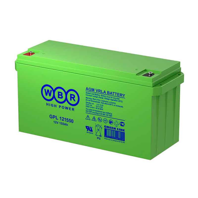 Аккумулятор WBR GPL121550 (12V / 155Ah)