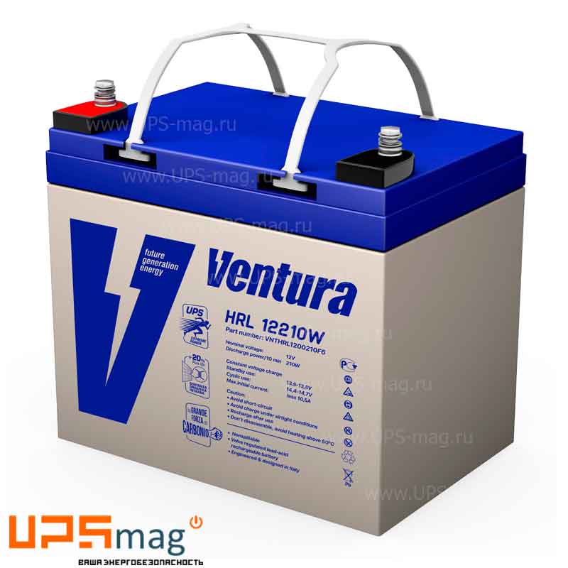 Аккумулятор Ventura HRL 12210W (12V / 44Ah)