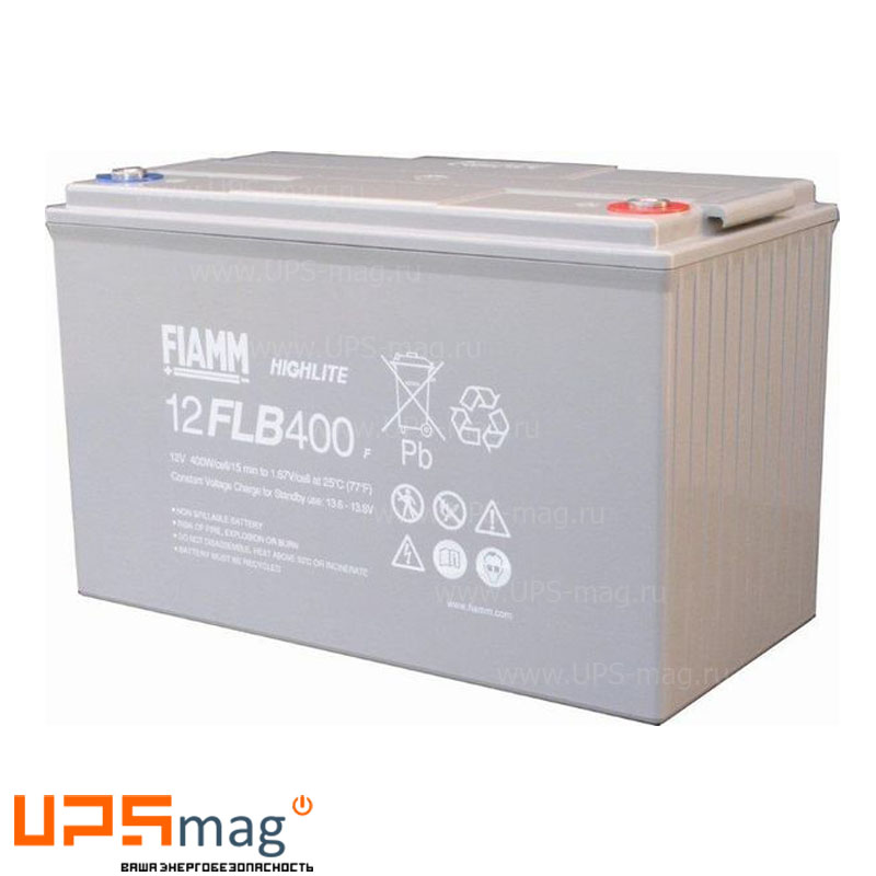 Аккумулятор FIAMM 12FLB400P (12V / 105Ah)