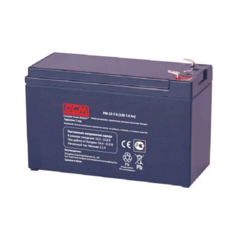Аккумулятор Powercom PM-12-7.0 (12V / 7Ah)