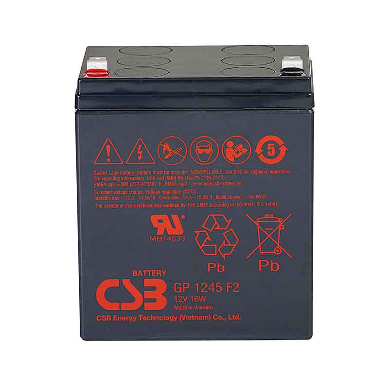 Аккумулятор CSB GP 1245(16W) (12V / 4Ah)