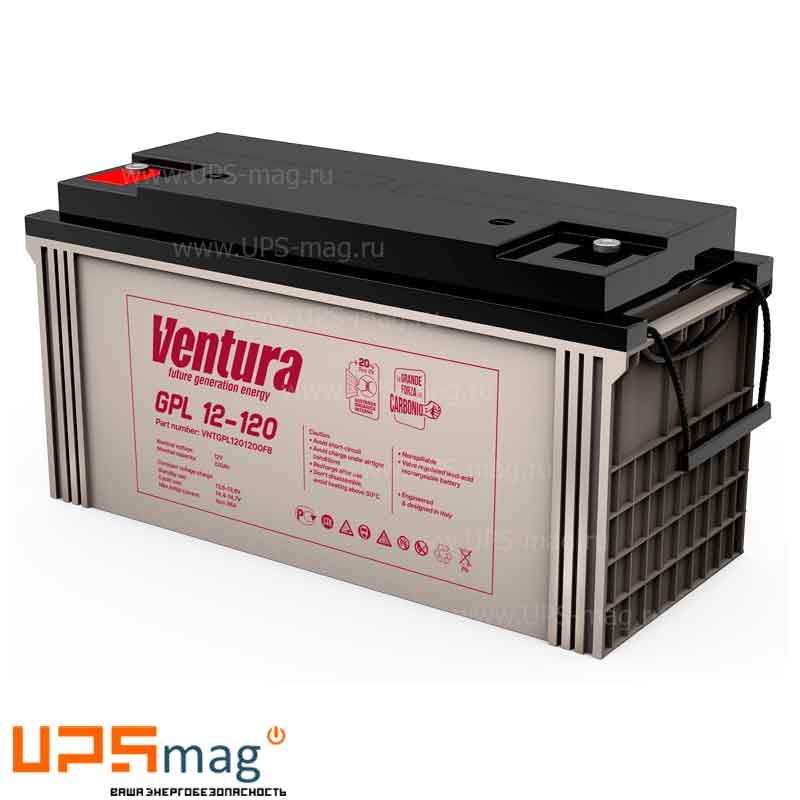 Аккумулятор Ventura GPL 12-120 (12V / 125Ah)