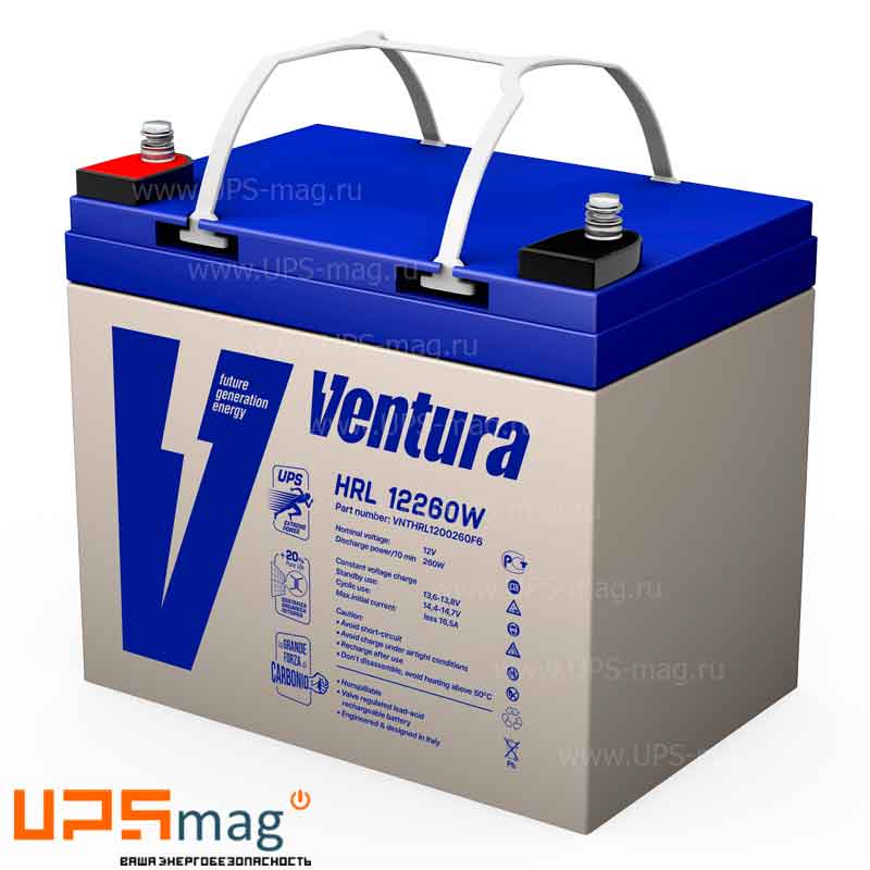 Аккумулятор Ventura HRL 12260W (12V / 54Ah)