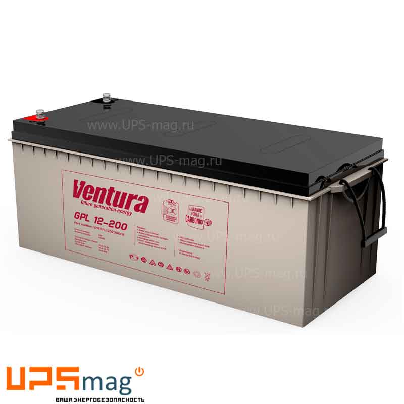 Аккумулятор Ventura GPL 12-200 (12V / 212Ah)