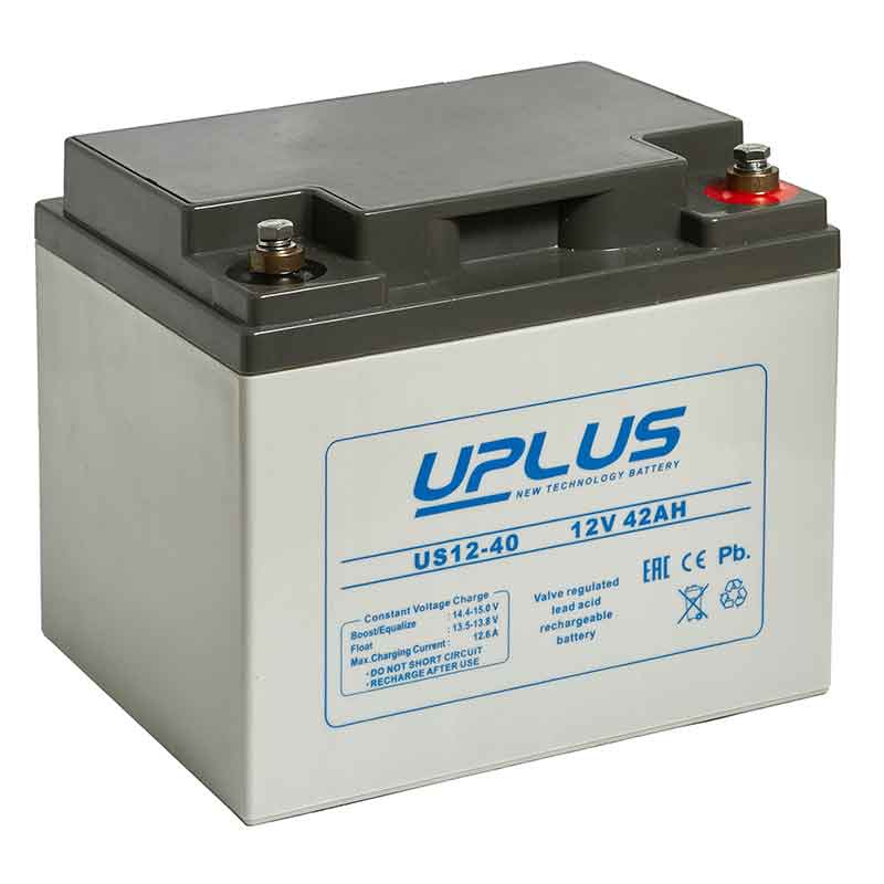 Аккумулятор UPLUS US12-40 (12V / 40Ah)