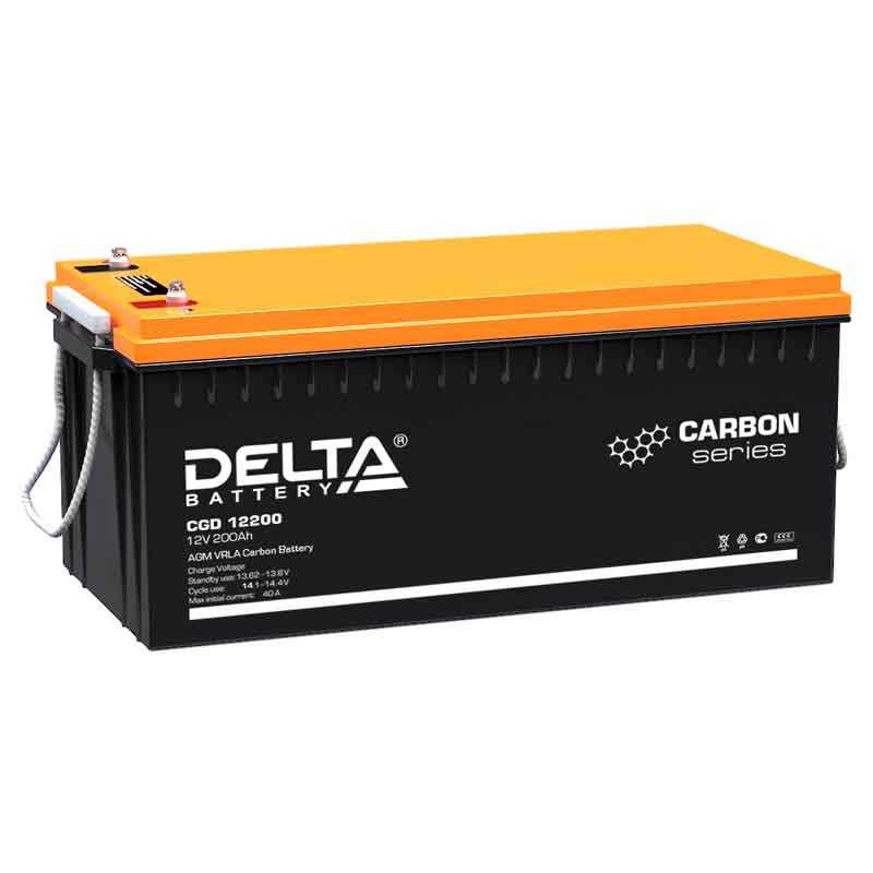 Аккумулятор Delta CGD 12200 (12V / 200Ah)