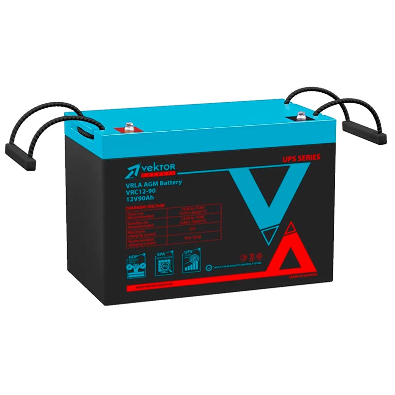 Аккумулятор Vektor VRC 12-90 (12V / 90Ah)