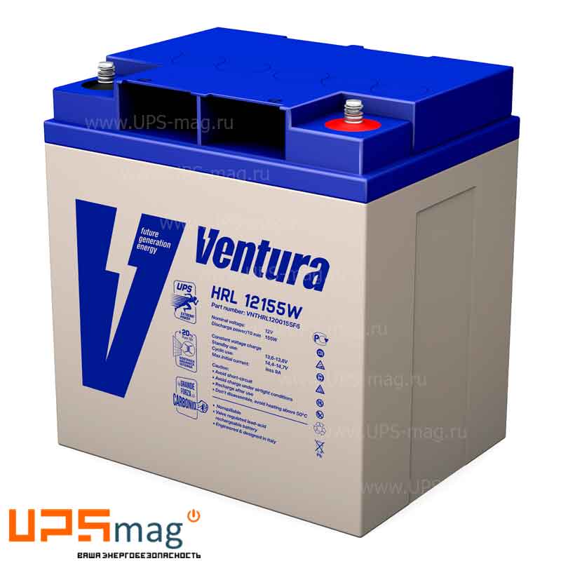 Аккумулятор Ventura HRL 12155W (12V / 27Ah)