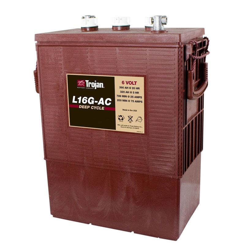 Аккумулятор тяговый Trojan L16G-AC (6V /320Ah)