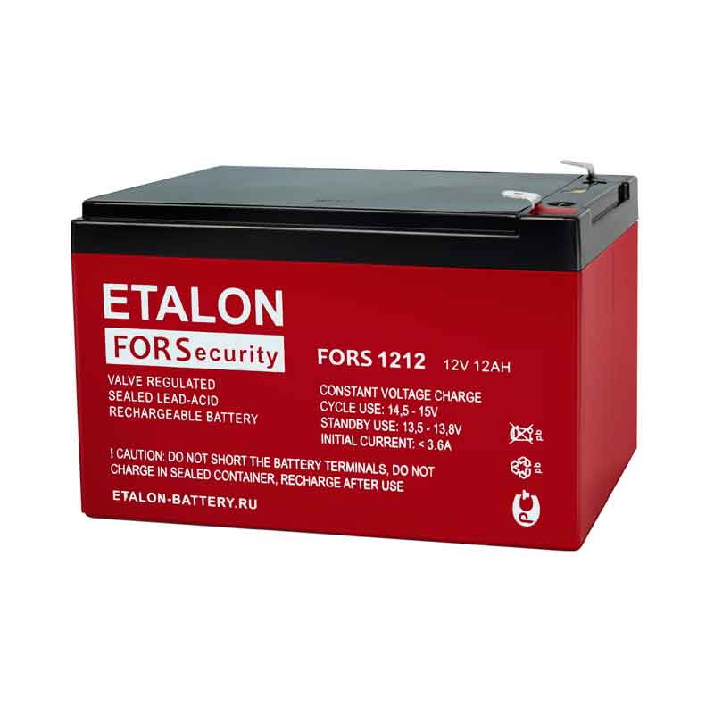 Аккумулятор Etalon FORS 1212 (12V / 12Ah)