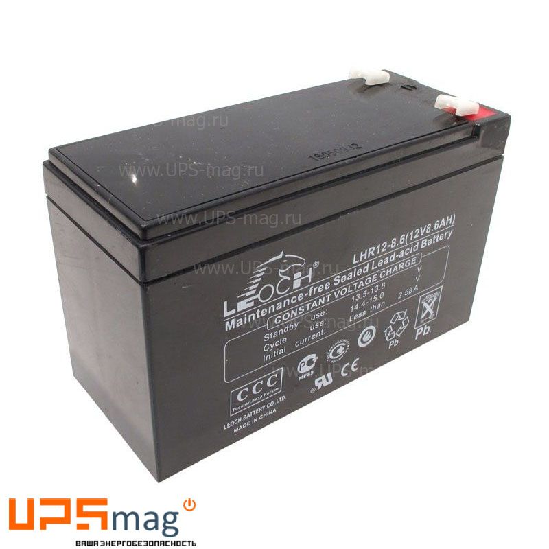 Аккумулятор LEOCH LHR12-8.6 (12V / 8.4Ah)