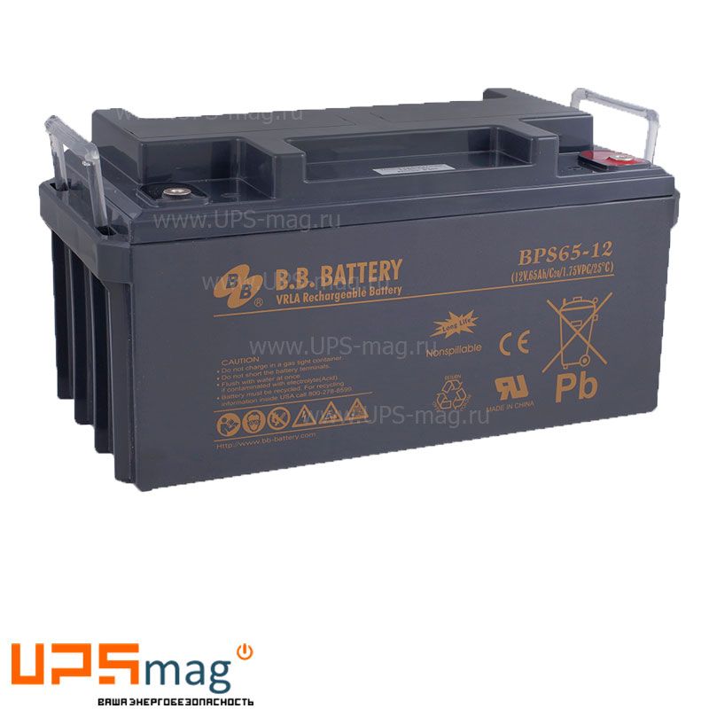 Аккумулятор BB Battery BPS 65-12 (12V / 65Ah)