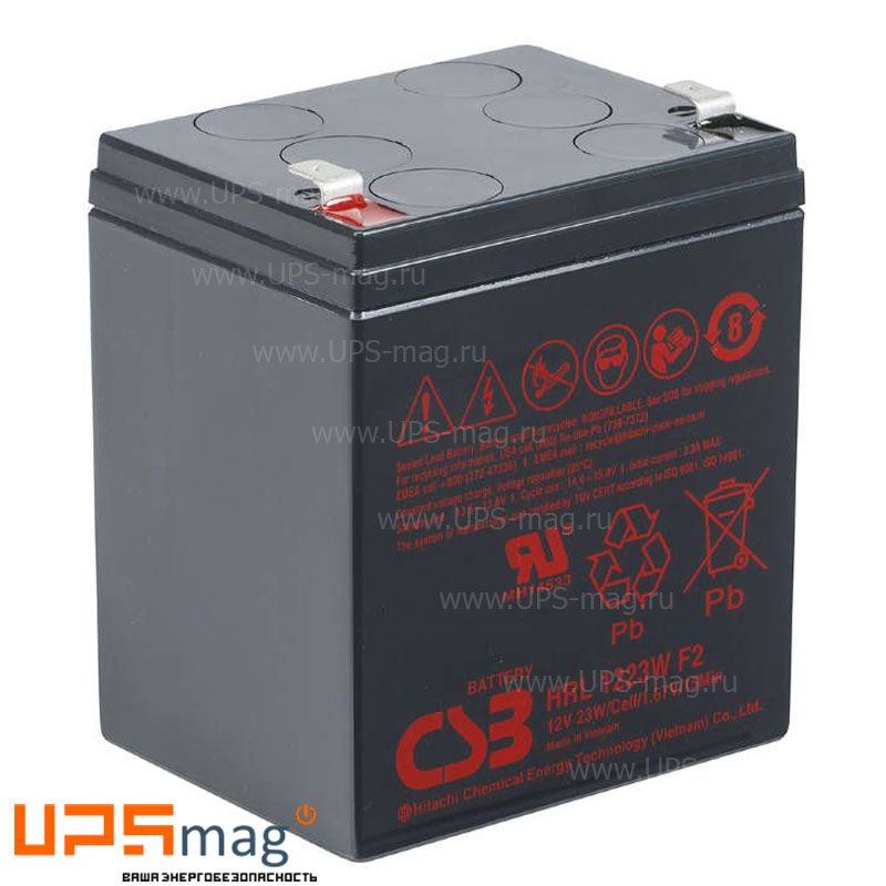 Аккумулятор CSB HRL 1223W (12V / 6Ah)