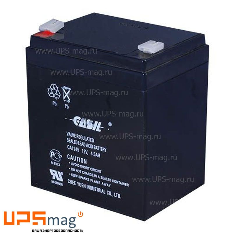 Аккумулятор Casil CA1245 (12V / 4.5Ah)