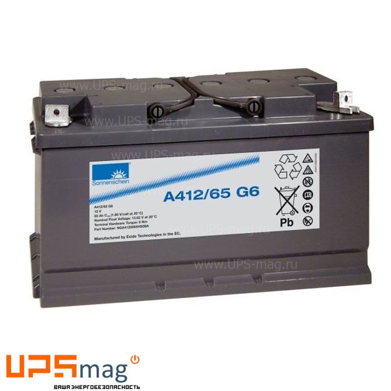 Аккумулятор Sonnenschein A412/65 G6 (12V / 65Ah)