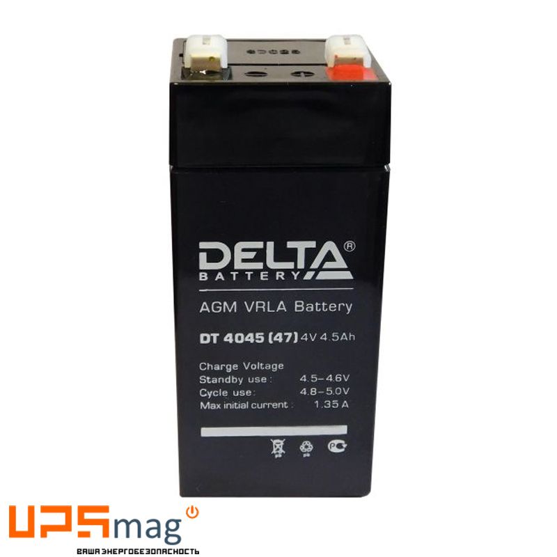Аккумулятор Delta DT 4045 (47) (4V / 4.5Ah)