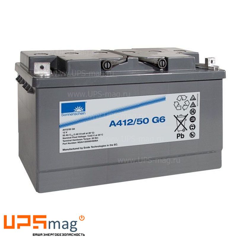 Аккумулятор Sonnenschein A412/50 G6 (12V / 50Ah)