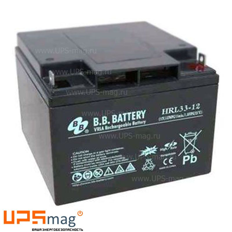 Аккумулятор BB Battery HRL33-12 (12V / 33Ah)