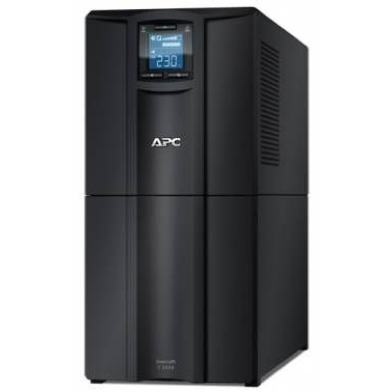 ИБП APC Smart-UPS SC, Line-Interactive, 3000VA / 2100W, Tower, IEC, LCD, USB (SMC3000I) (SMC3000I)