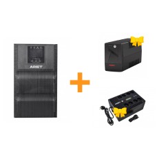 ИБП ARIET T3K (3 кВт) (NEW) + ИБП Ariet ORA850ES + ИБП Ariet VT850E