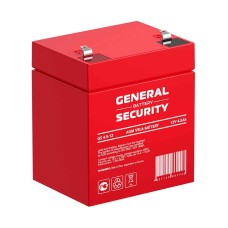 Аккумулятор General Security GS 4.5-12 (12V / 4.5Ah)