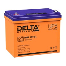 Аккумулятор Delta DTM 1275L (12V / 75Ah)