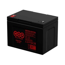 Аккумулятор WBR EVX12750S тяговый 12V 75Ah