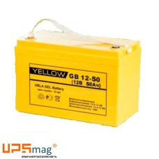 Аккумулятор Yellow GB 12-50 (12V / 50Ah)