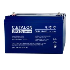 Аккумулятор C.ETALON CHRL 12-100 (12V / 100Ah)