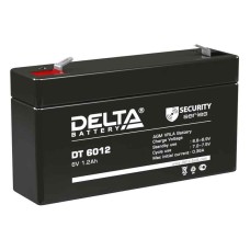 Аккумулятор Delta DT 6012 (6V / 1.2Ah)