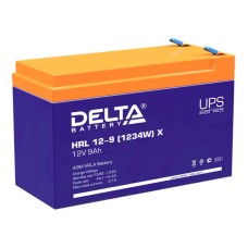 Аккумулятор Delta HRL 12-9 (1234W) X (12V / 9Ah)