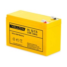 Аккумулятор Yellow VL 12-7.5 (12V / 7.5Ah)