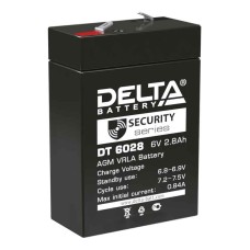 Аккумулятор Delta DT 6028 (6V / 2.8Ah)