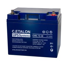 Аккумулятор C.ETALON CHRL 12-40 (12V / 40Ah)