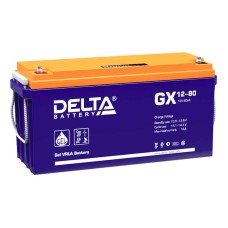 Аккумулятор Delta GX 12-80 (12V / 80Ah)