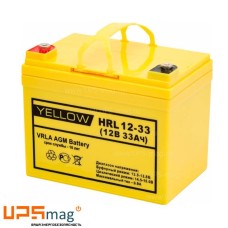 Аккумулятор Yellow HRL 12-33 (12V / 33Ah)