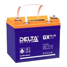 Аккумулятор Delta GX 12-33 (12V / 33Ah)