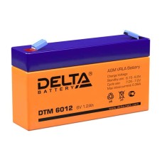 Аккумулятор Delta DTM 6012 (6V / 1.2Ah)